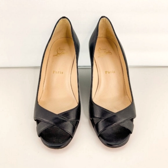 Christian Louboutin Riveto Wedges - Picture 2 of 5